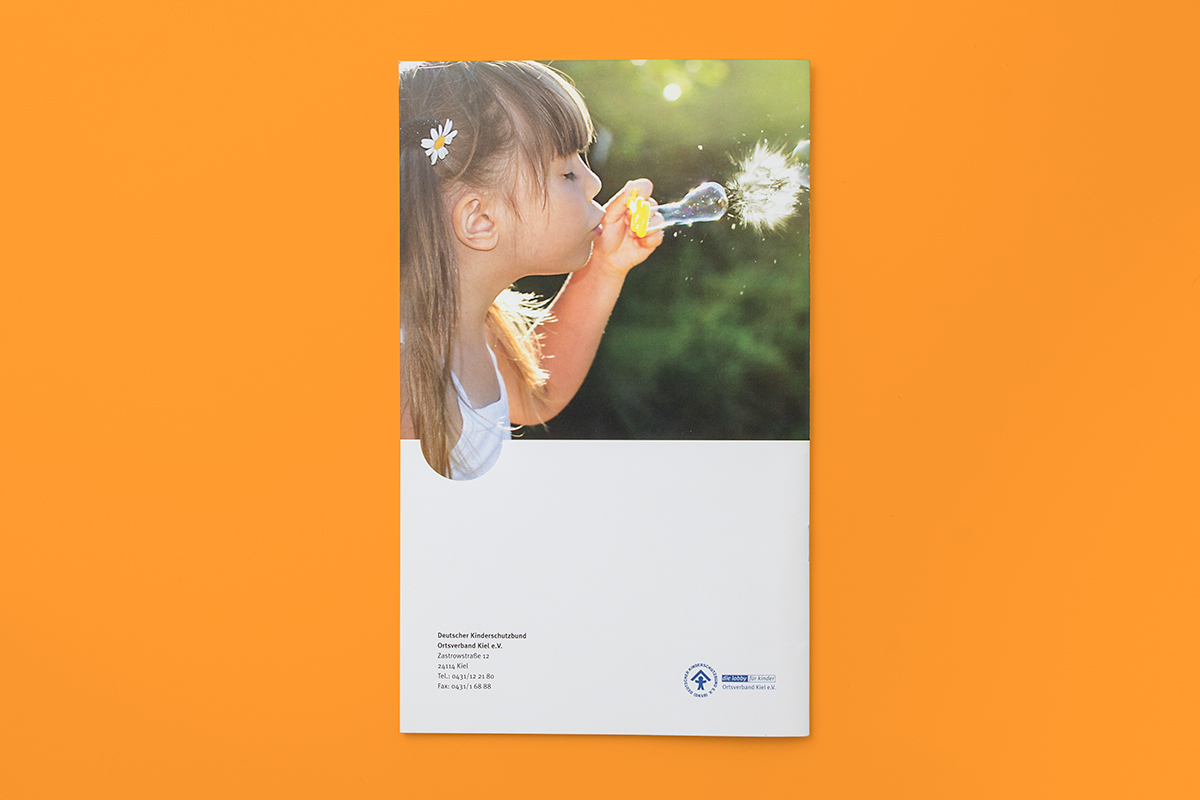 Deutscher Kinderschutzbund Kiel (DKSB) | Broschüre Jubiläum, 50 Jahre Kinderschutzbund